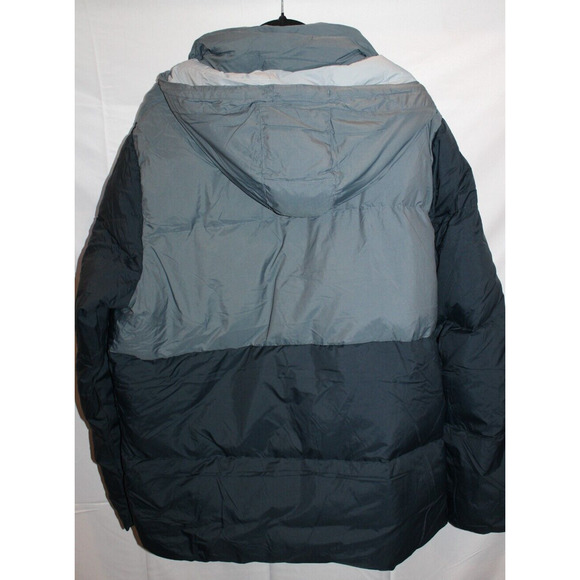 Prana Timber Trail Down Jacket Men's‎ Sz XXL Blue Puffer Hooded Zip $270 NWT - Picture 7 of 8